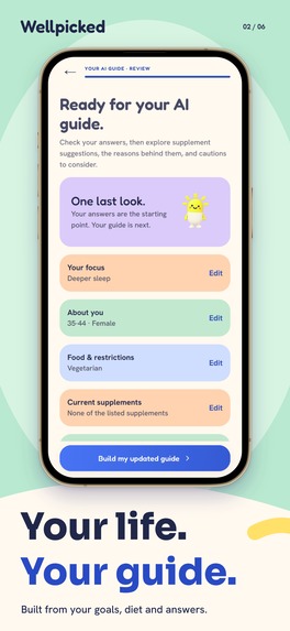 Wellpicked: Supplement Guide – screenshot 2