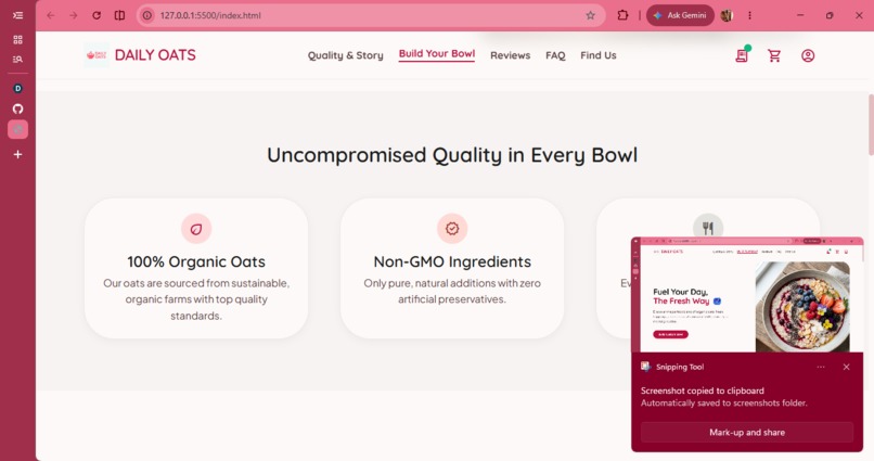 Daily Oats – screenshot 3