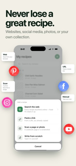 Recipe Organizer - Food Fit – screenshot 2