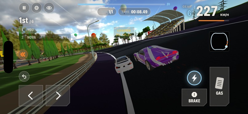 Velocity Unleashed - a realtime multiplayer 3D racing game – screenshot 9