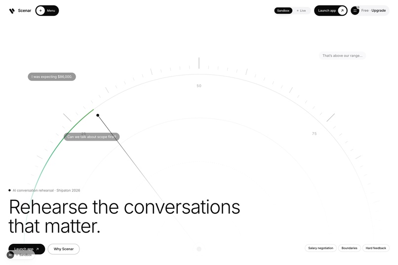 Scenar – screenshot 2