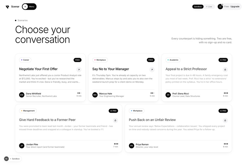 Scenar – screenshot 3