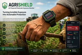 AgriShield: AI-Powered Pesticide Exposure Monitor
