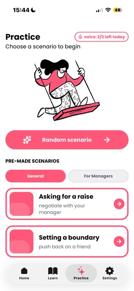 Rehearsd: Talk With Confidence – screenshot 2