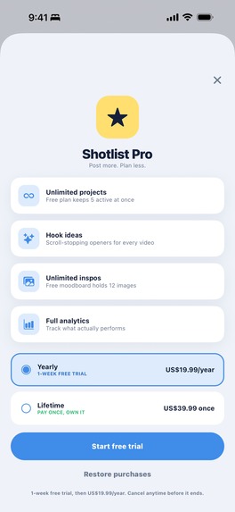 Shotlist – screenshot 10