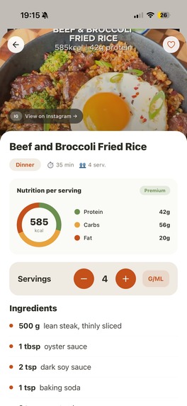 Recio: Cookbook Organizer – screenshot 2