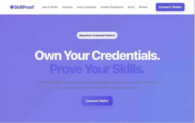 SkillProof – screenshot 1