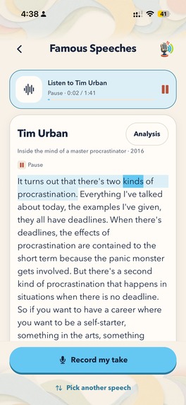 Vozie: Public Speaking Coach – screenshot 11