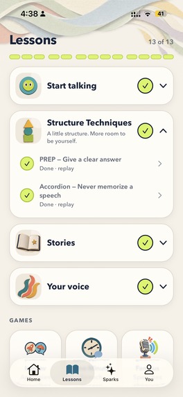 Vozie: Public Speaking Coach – screenshot 4