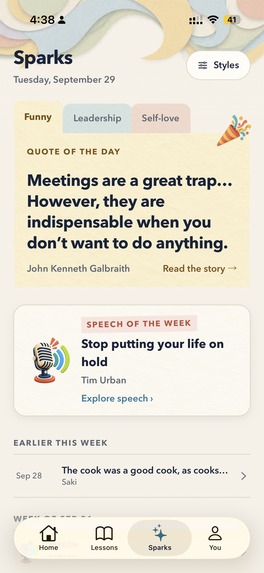 Vozie: Public Speaking Coach – screenshot 8
