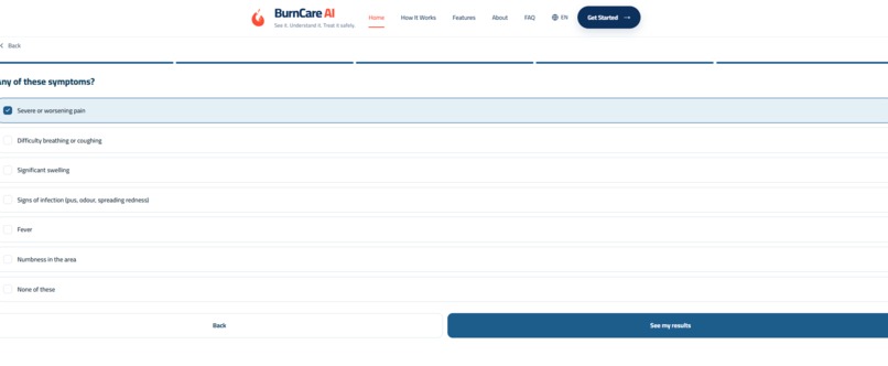 BurnCare AI – screenshot 4