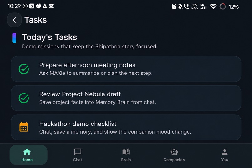 MAXie — AI Companion – screenshot 6