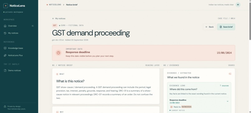 Noticelens – screenshot 3