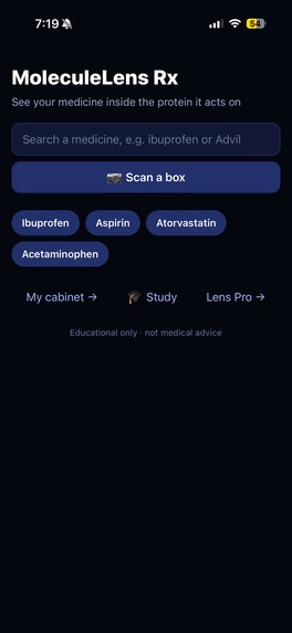 MoleculeLens Rx – screenshot 2