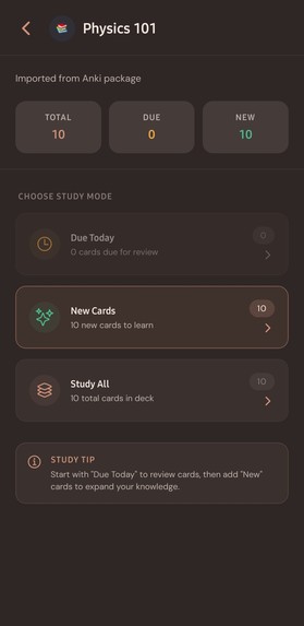 Ninuli: AI Flashcards – screenshot 12