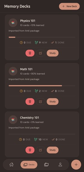 Ninuli: AI Flashcards – screenshot 8