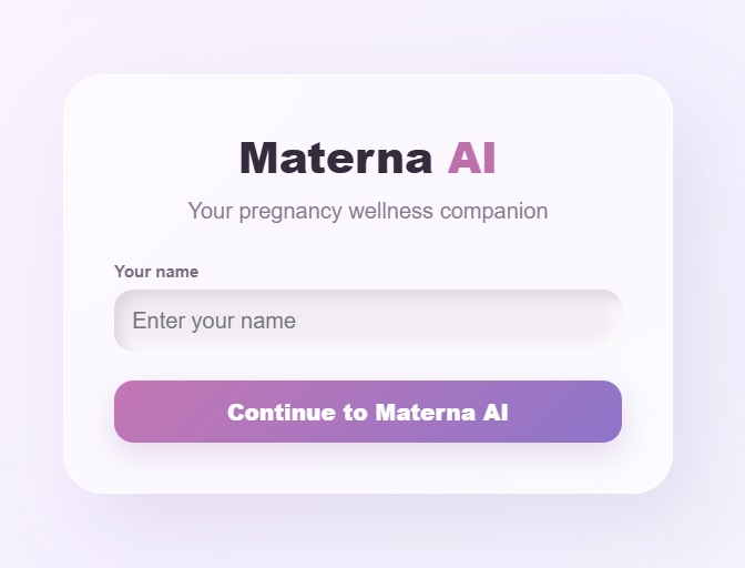 Materna_AI – screenshot 1