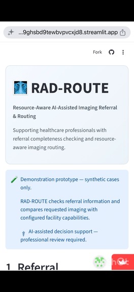 Rad-Route – screenshot 1