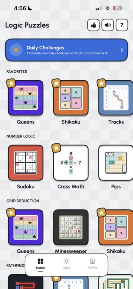 Logic Puzzles – screenshot 1