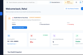SmartHealth: AI-Powered Healthcare & Disease Surveillance