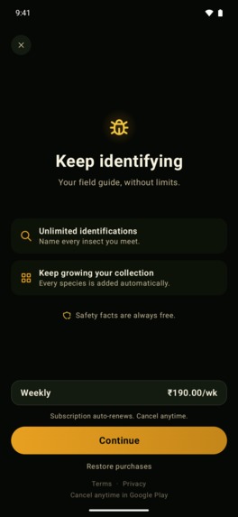 Buggle: AI Insect Identifier – screenshot 2