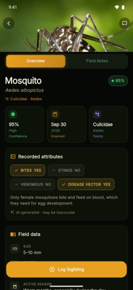 Buggle: AI Insect Identifier – screenshot 5