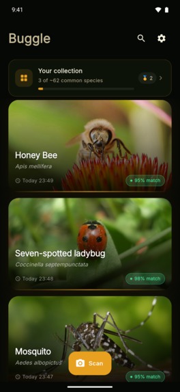 Buggle: AI Insect Identifier – screenshot 8