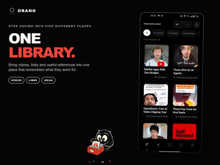 ORANO — Turn Saved Videos Into Action – screenshot 7