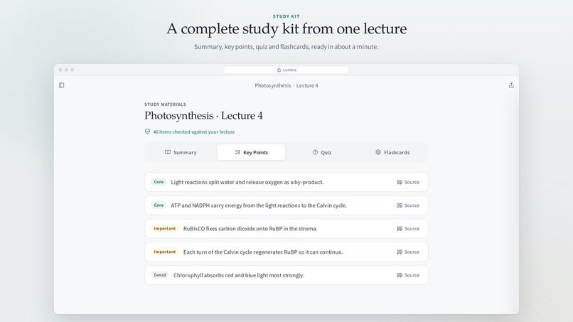 LectorAI: Turn Any Lesson into Mastery – screenshot 2