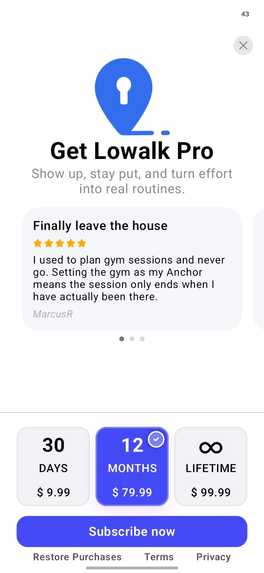 Lowalk – screenshot 5