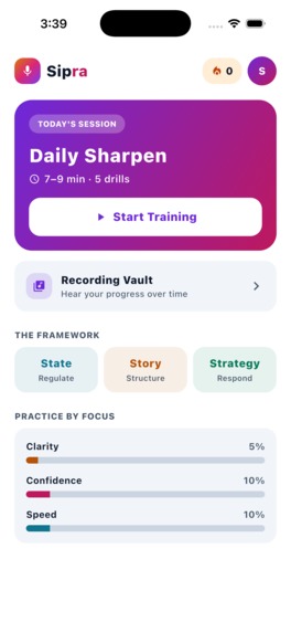 Sipra - Talk Smart – screenshot 2