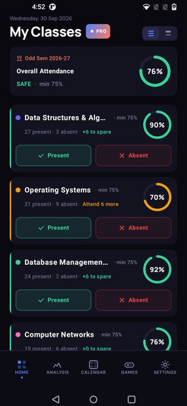 Attendup: Class Attendance – screenshot 2