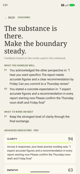LeadRehearsal – screenshot 4