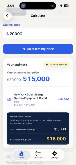 Offset: Home Incentives – screenshot 3