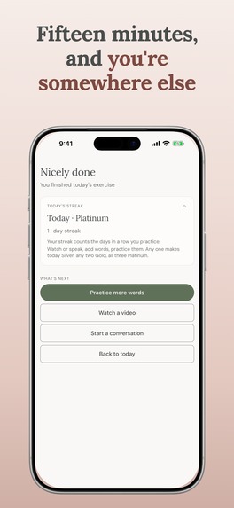 Amiora - Language Learning AI Tutor – screenshot 1