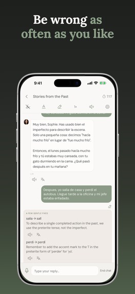 Amiora - Language Learning AI Tutor – screenshot 4