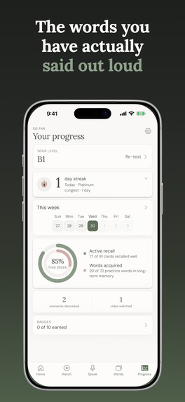 Amiora - Language Learning AI Tutor – screenshot 6