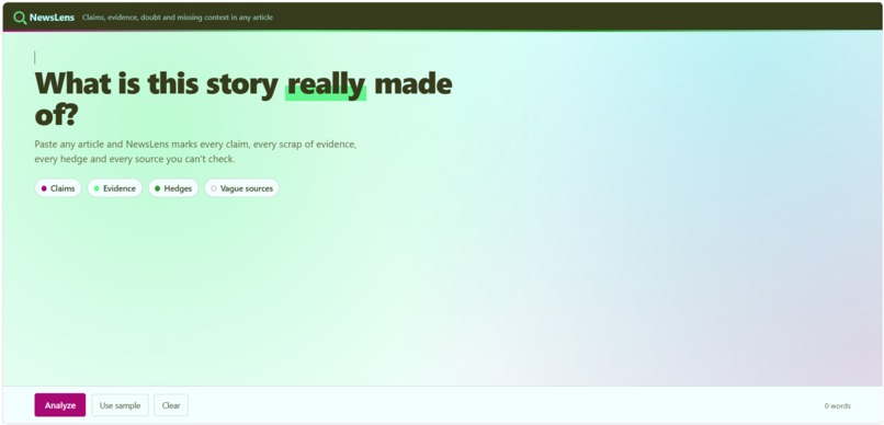 NewsLens – screenshot 1