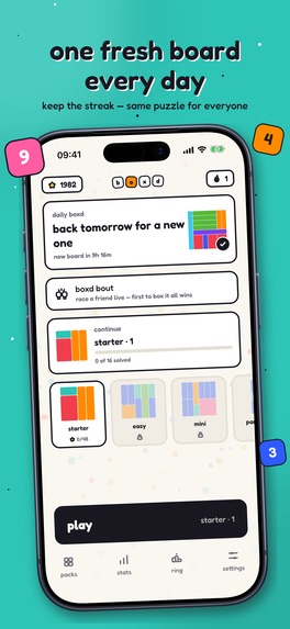 boxd - Shikaku Puzzles – screenshot 3