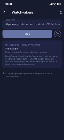 CogniPage Mobile – screenshot 4