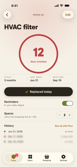 Swapstead: Replacement Tracker – screenshot 10