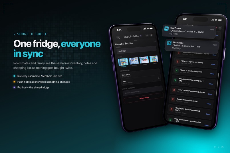ThatFridge: AI Fridge & Kitchen Assistant – screenshot 4