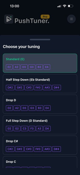 Guitar Tuner: PushTuner – screenshot 3