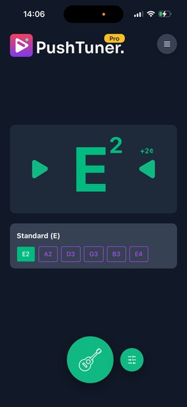 Guitar Tuner: PushTuner – screenshot 4