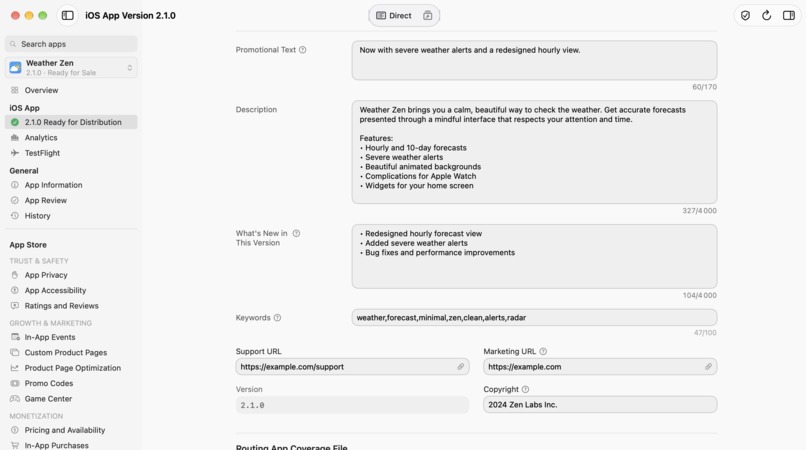 ShipZen for App Store Connect – screenshot 4