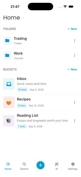 LinkBuckets – screenshot 7