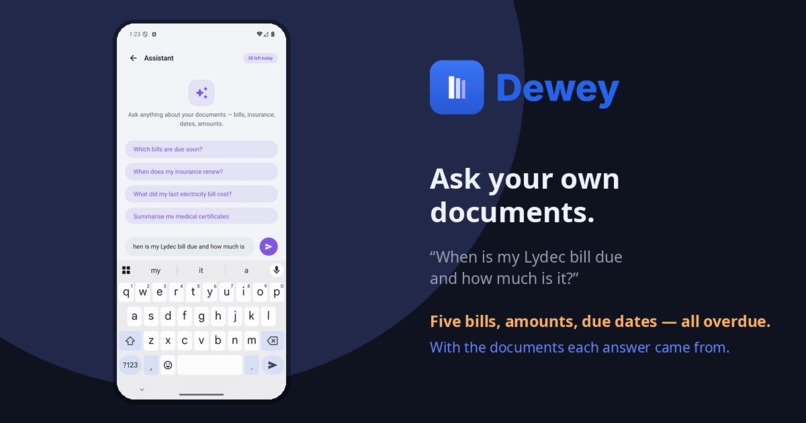 Dewey – screenshot 2