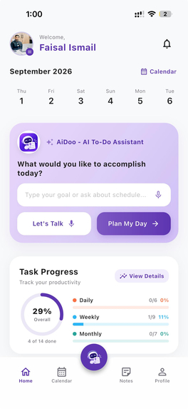 Aidoo: AI Todo & Daily Planner – screenshot 3