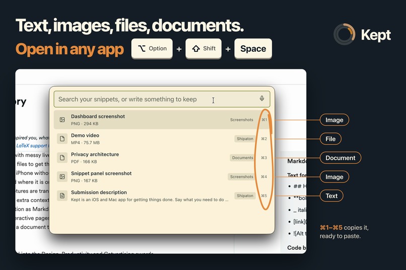 Kept – screenshot 5