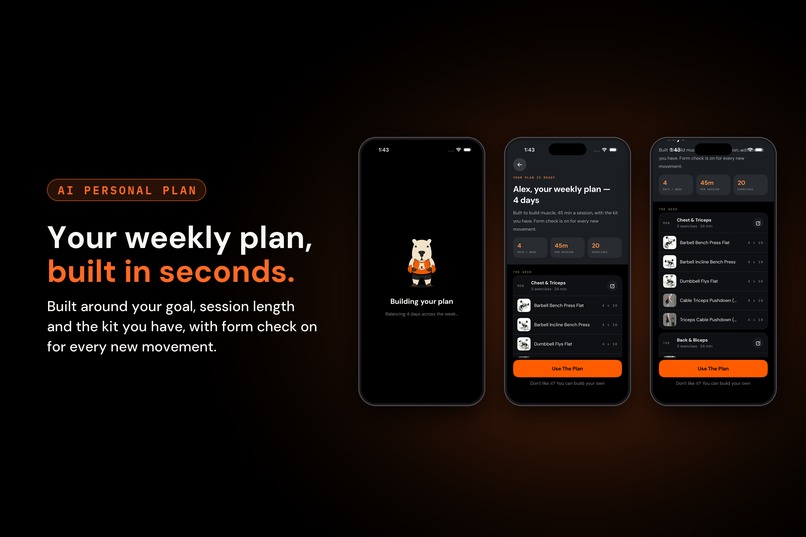 Capylift: AI Fitness Trainer – screenshot 4